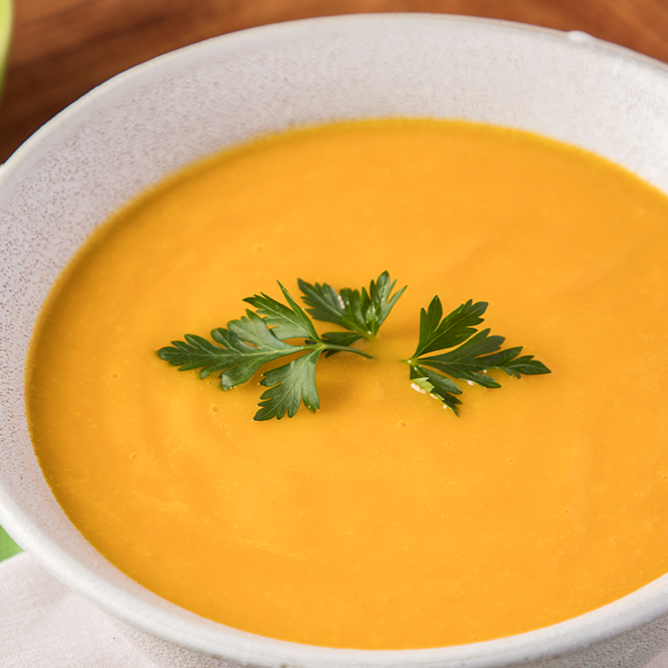 sopa de aborora com gorgonzola