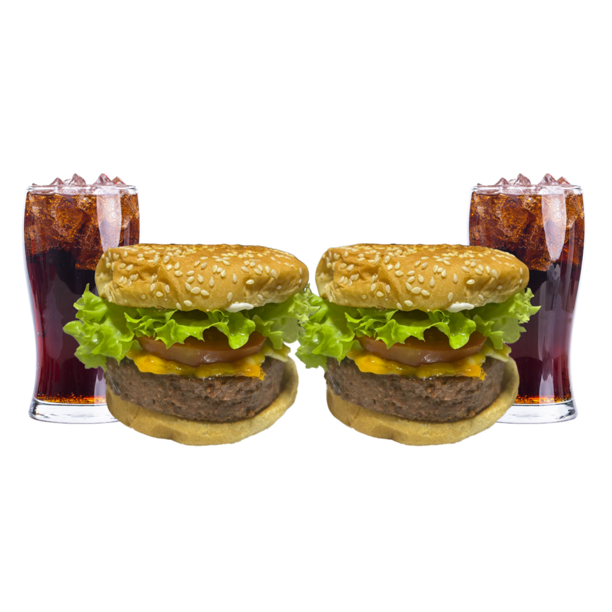 Combo Hamburguesa Clásica X2