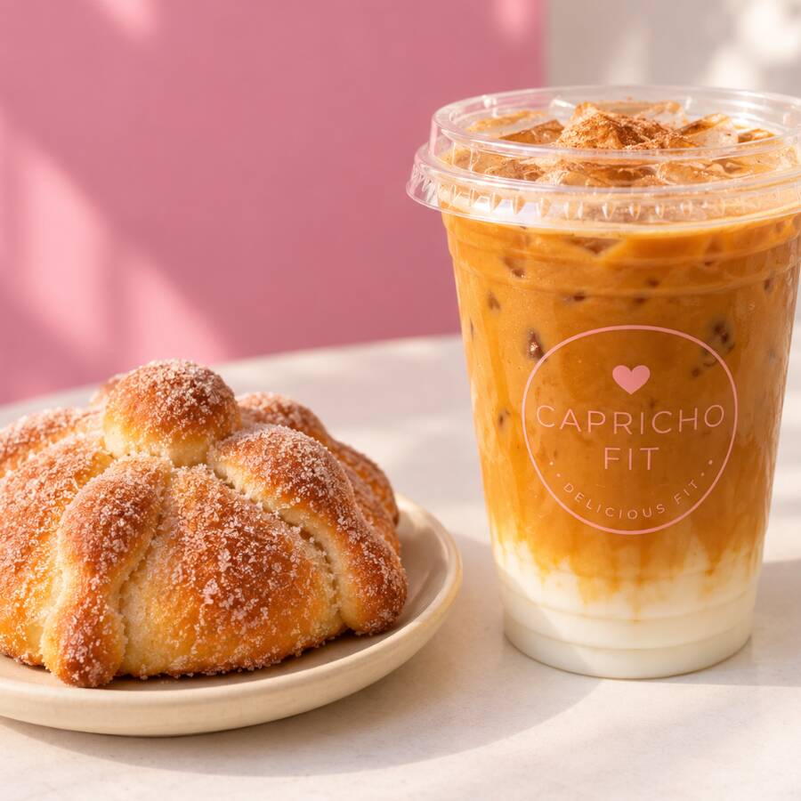 Pumpkin Spice Latte + Pan De Muerto