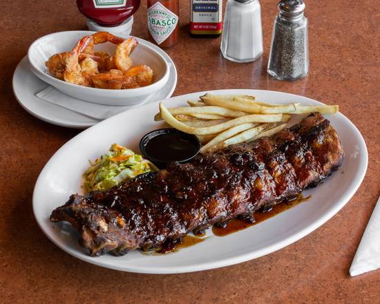 COSTILLA SIGNATURE GLAZE CON CAMARONES deliv