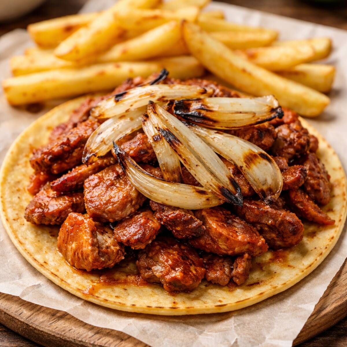 Taco Pastor (c/Papas)