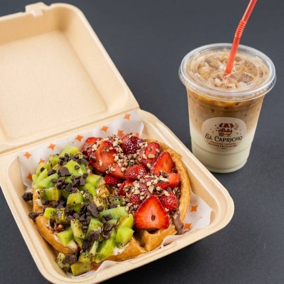 Combo Waffle - Iced Latte
