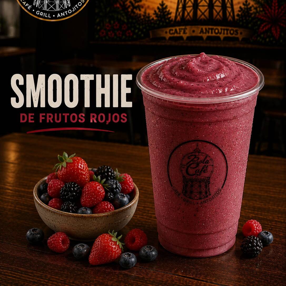 Smoothie Frutos Rojos