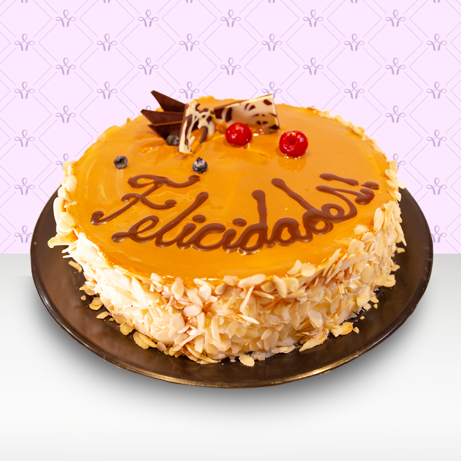 Pastel Delirio de Cajeta 3 Leches Mediano