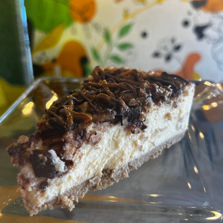 Pay de queso chocolate