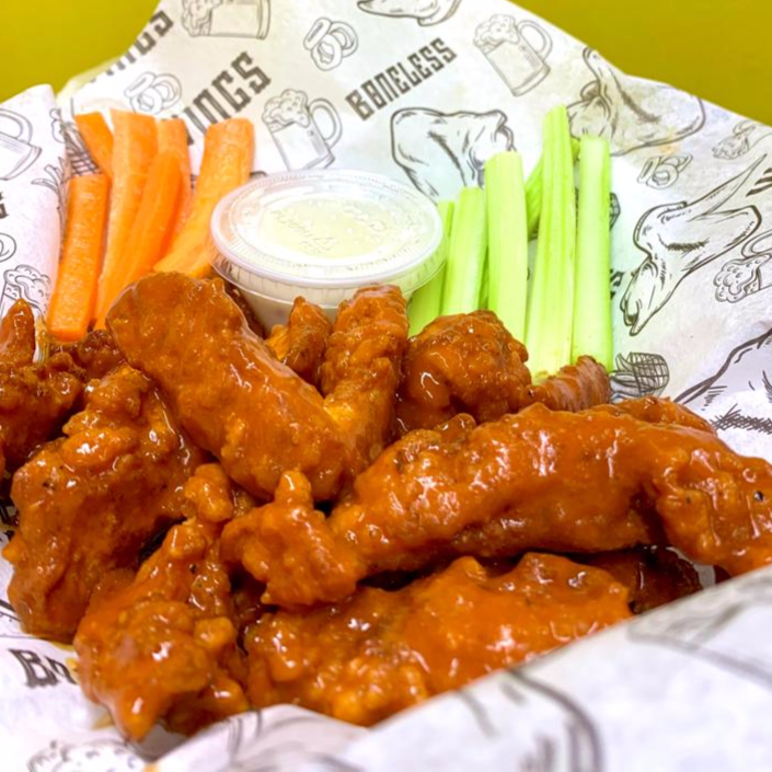 Media Orden de Boneless + Papas