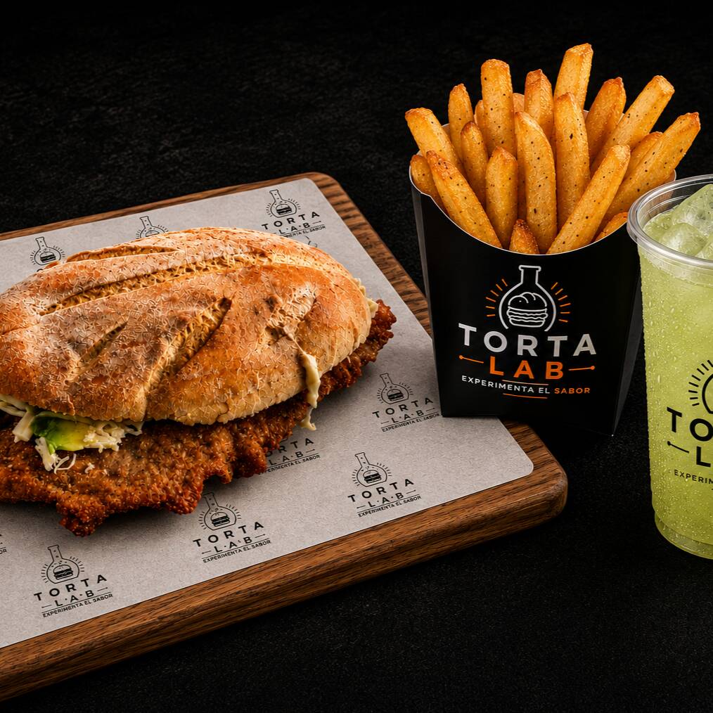 Combo Torta Milanesa + Agua + Papas