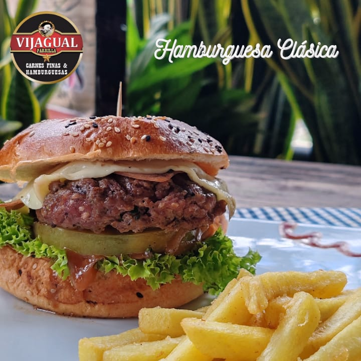 Hamburguesa Clásica