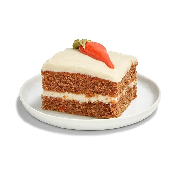 Rebanada de Pastel de Zanahoria