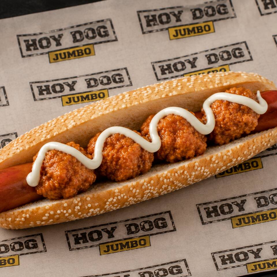 Hot Dog Con Boneles