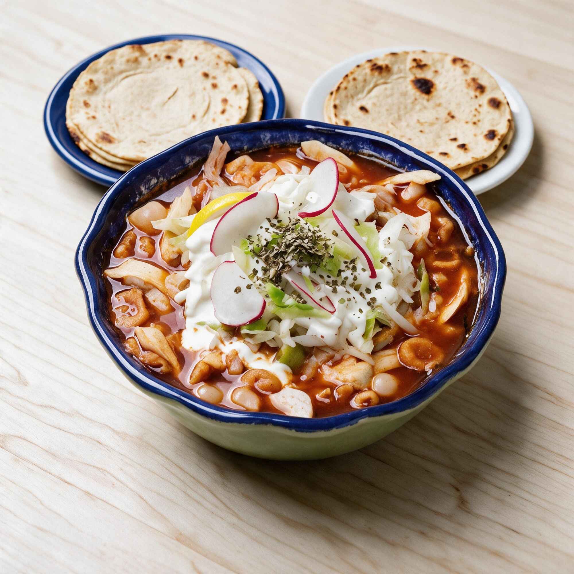 Pozole Rojo de Pollo