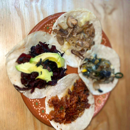 TACOS DE CHICHARRON