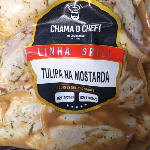 Tulipa Recheada com Cheddar Original - Congelada - 500g