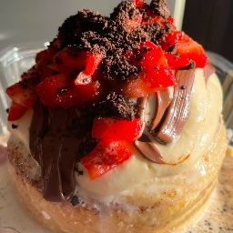 ROL FRESA OREO NUTELLA 3LECHES GLAS QUESO CREMA