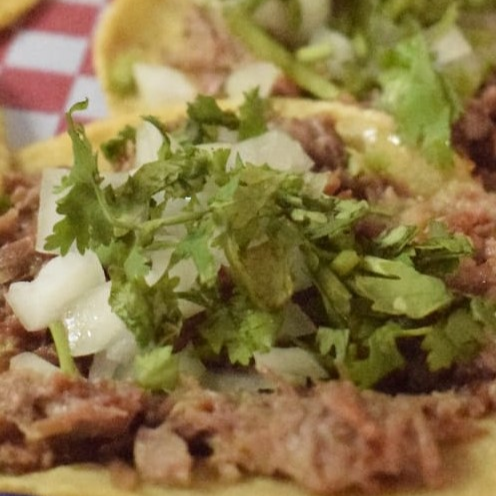 Taco Suadero Res