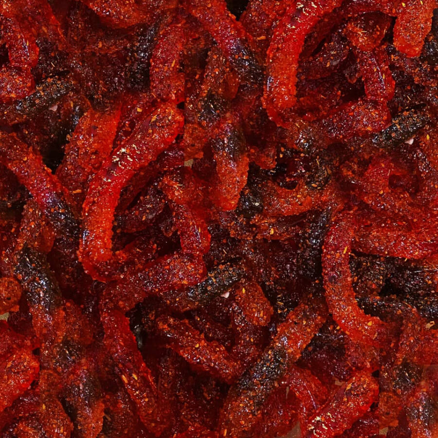 Gusanitos Enchilados