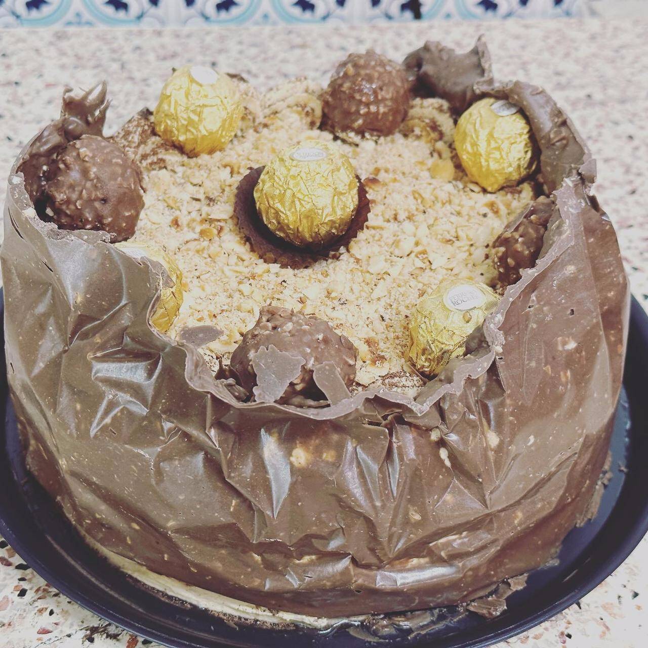 Pastel de Avellana 8 Personas