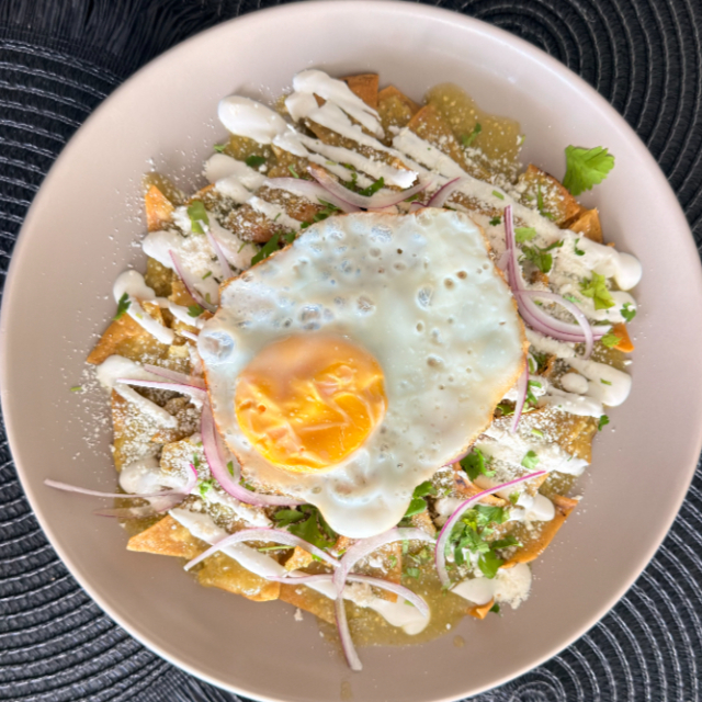 Charolita de Chilaquiles Verdes