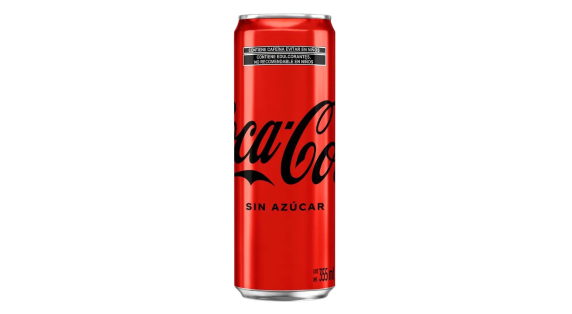 Coca-Cola Sin Azúcar 355 ml