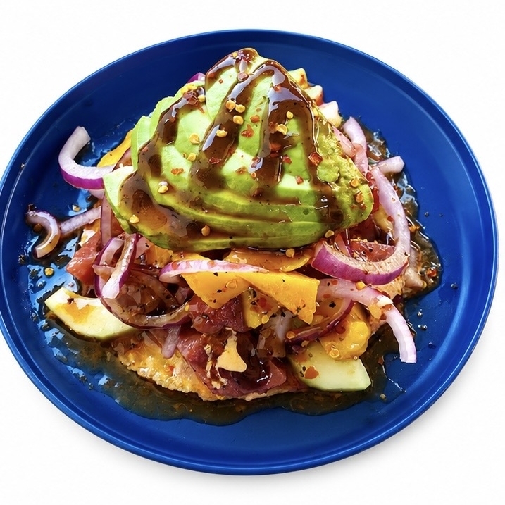 Atún con mango