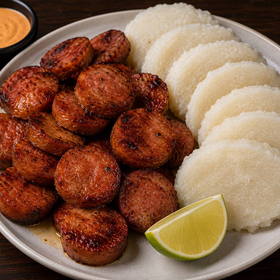 Chorizo y Bollo