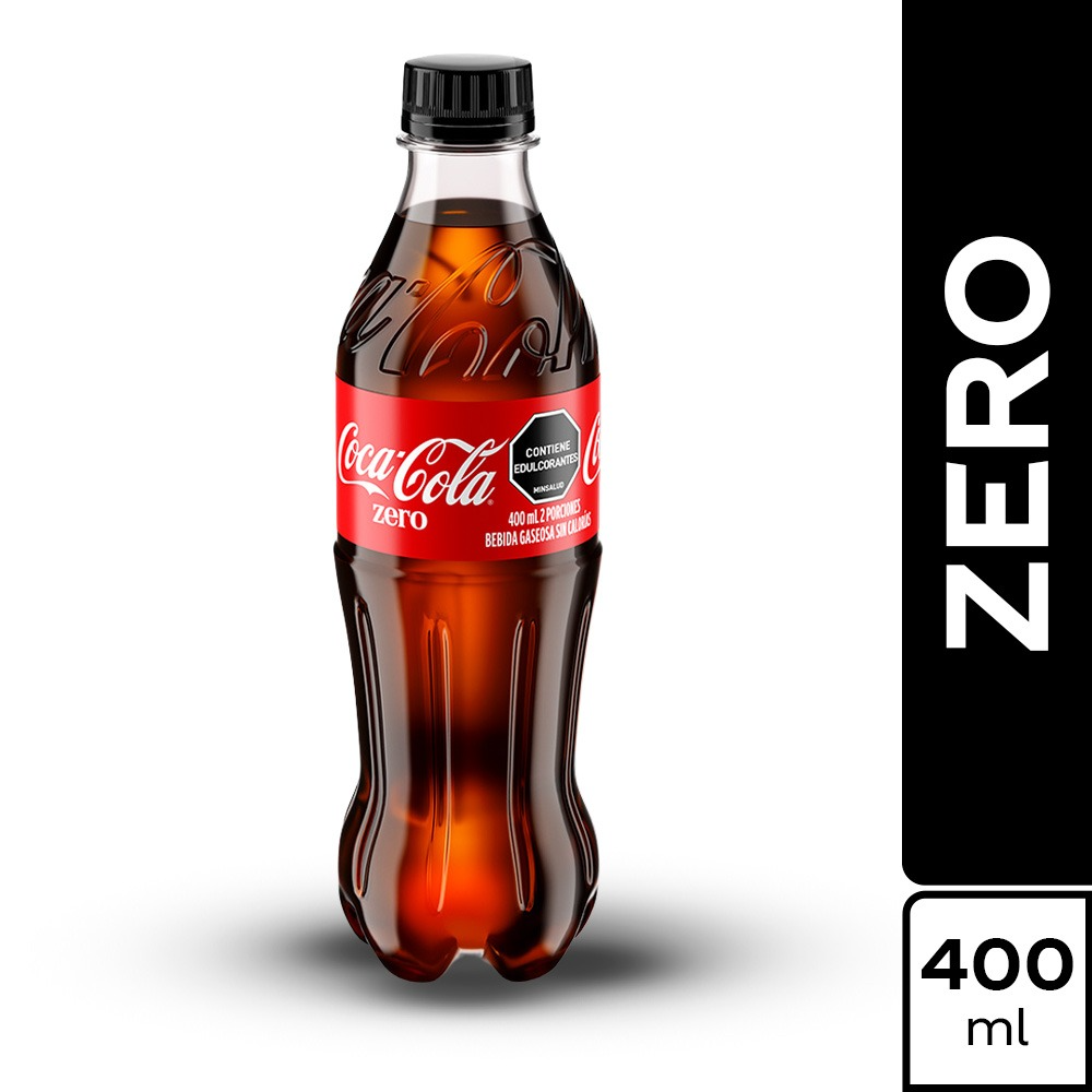 Coca Cola Pet Sin Azucar X 400ML