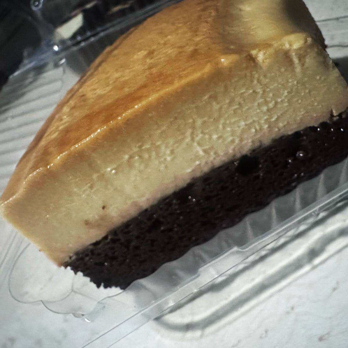 Rebanada de Chocoflan