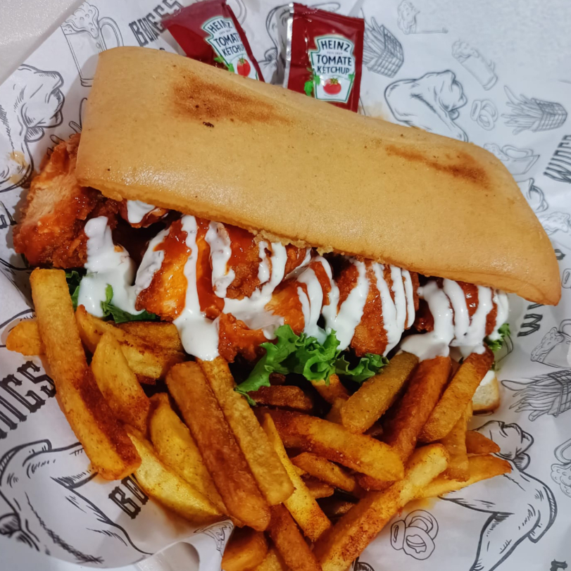 Sándwich Búfalo