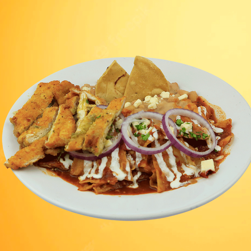 Chilaquiles con Milanesa C