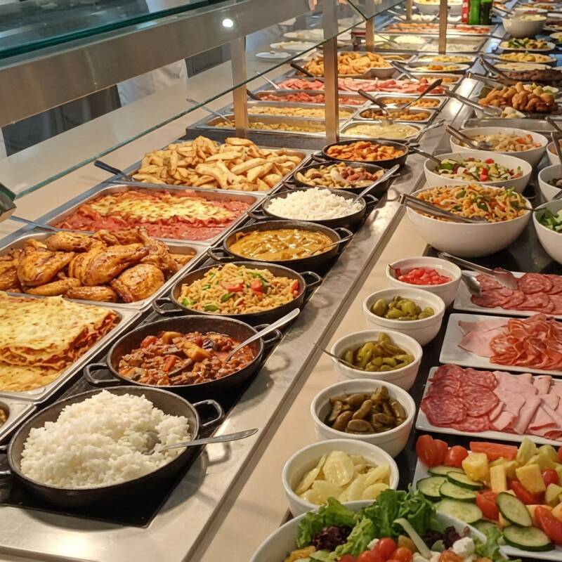 Monte seu prato favorito, com opções saborosas e irresistíveis.