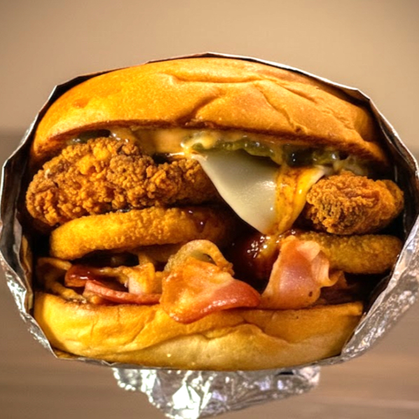 Hamburguesa BBQ de Pollo