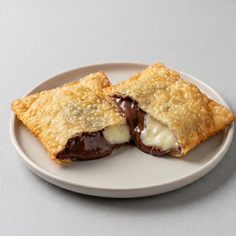 Chocolate preto e branco.