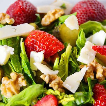 Ensalada de Fresa con nuez