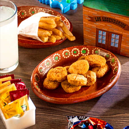 CABAÑITA FELIZ CON NUGGETS