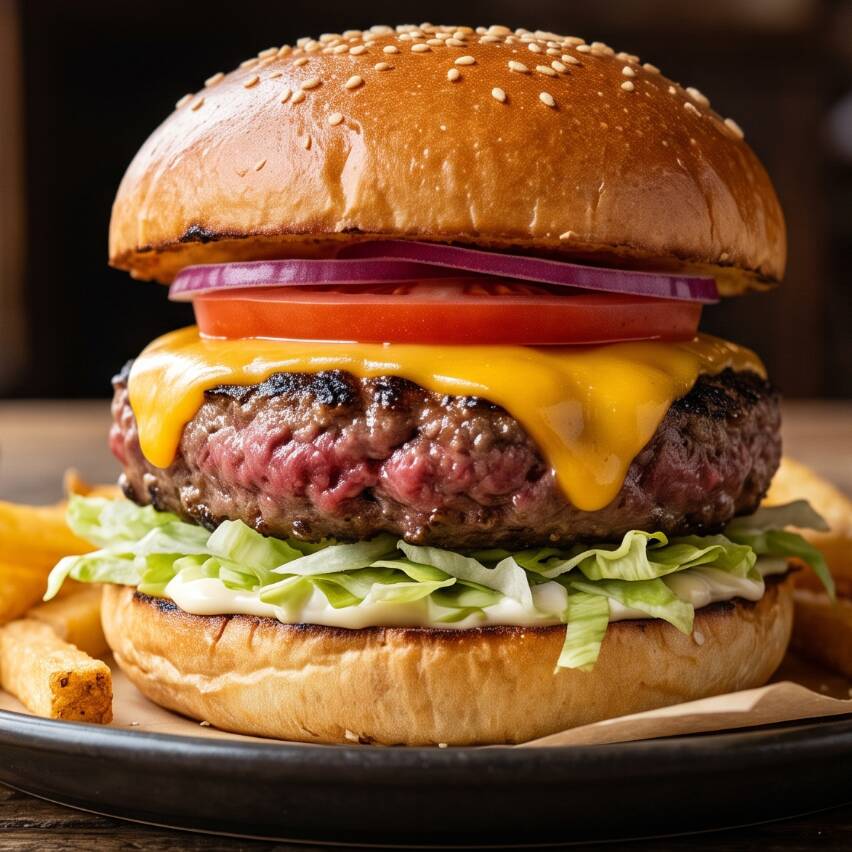 Hamburguesa Clásica