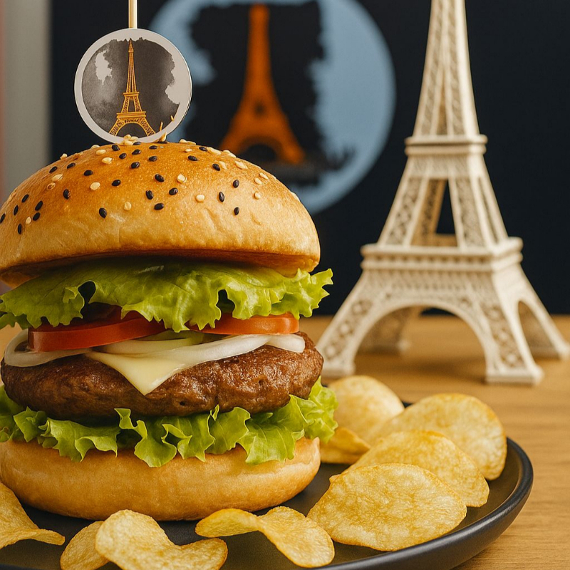 Hamburguesa Tipo Arrachera