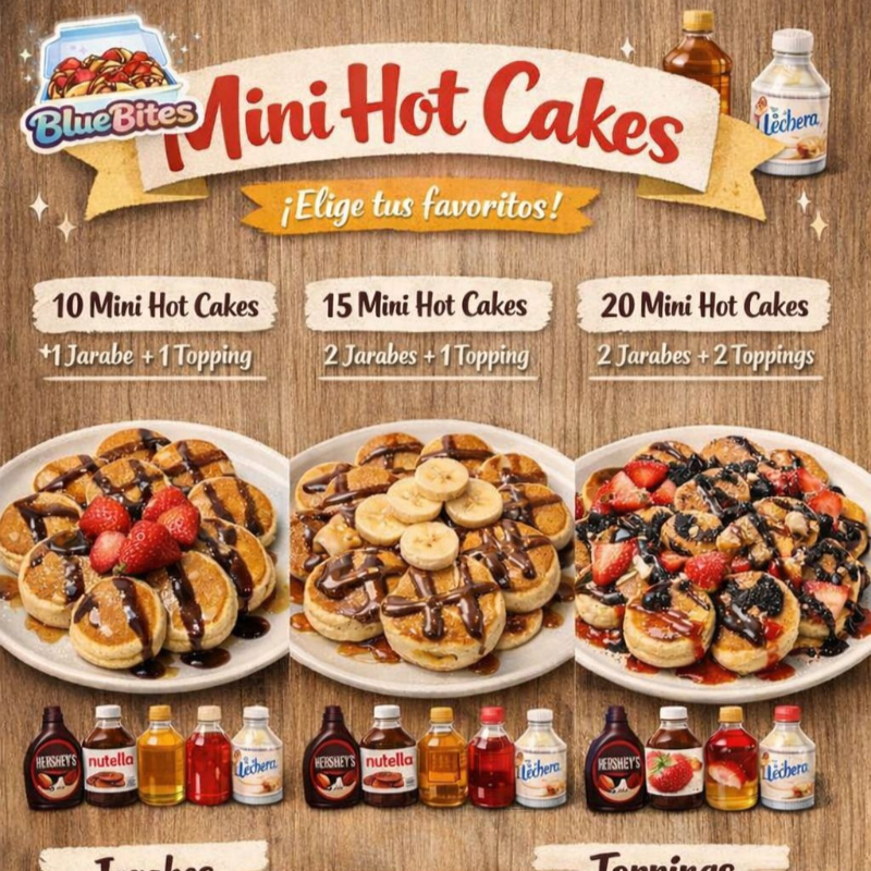 15 Mini Hot Cakes