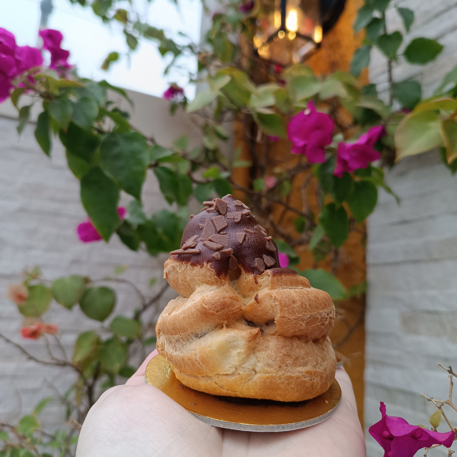 Carolina recheada com ninho e nutella