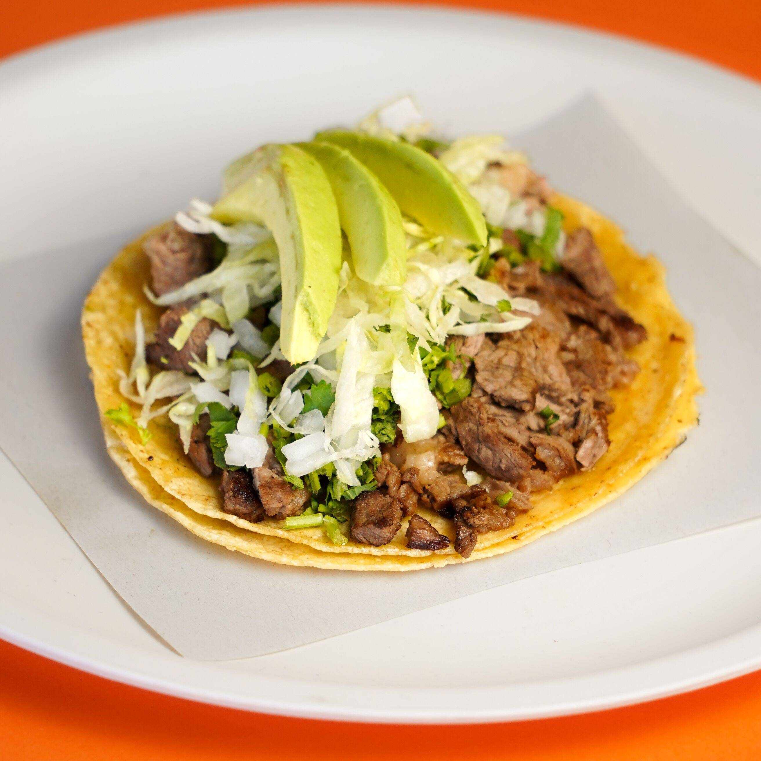 Taco de Bistec a la Plancha