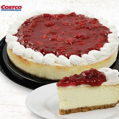 Rebanada Cheesecake de Frambuesa costco