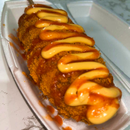 Banderilla coreana de Doritos