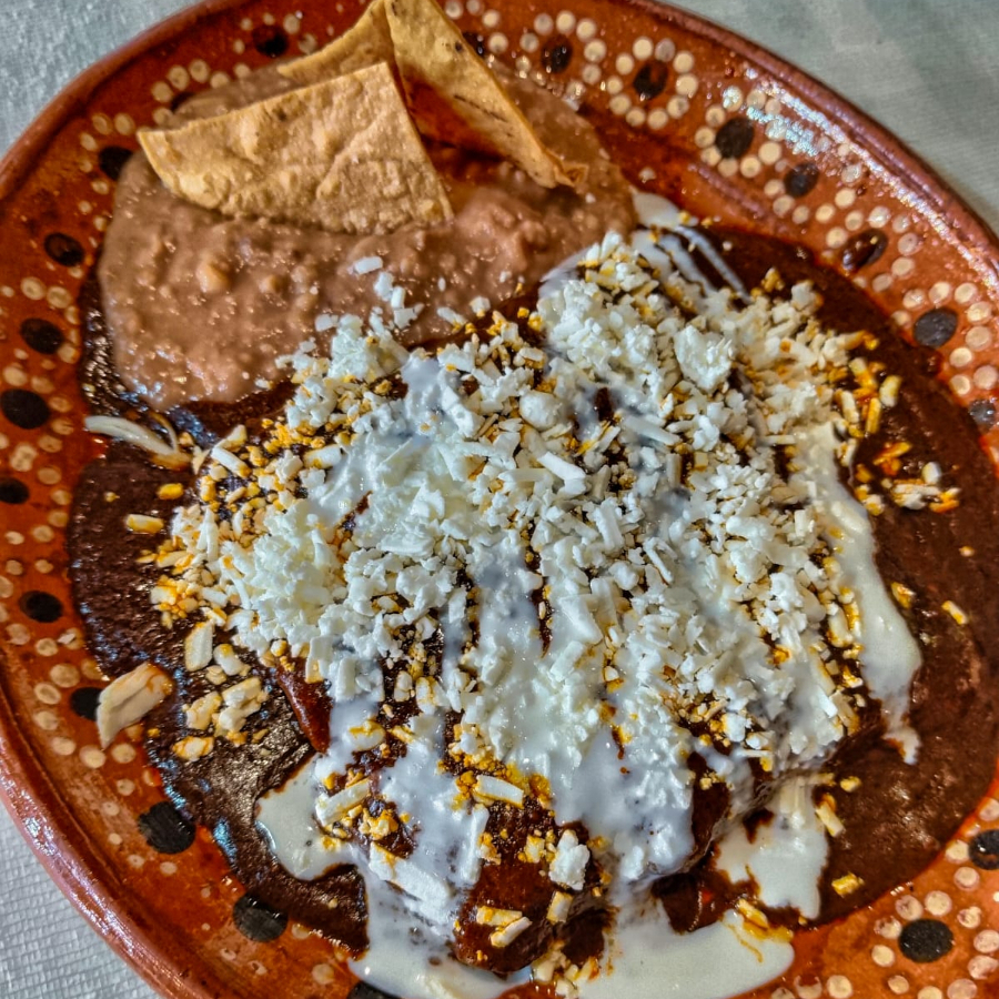 Enmoladas de Pollo