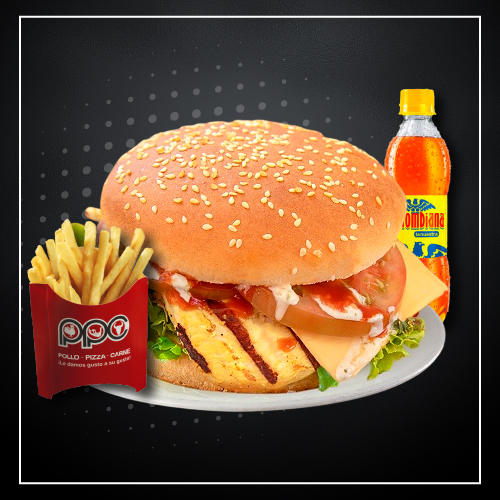 Combo Sándwich de Pechuga de Pollo