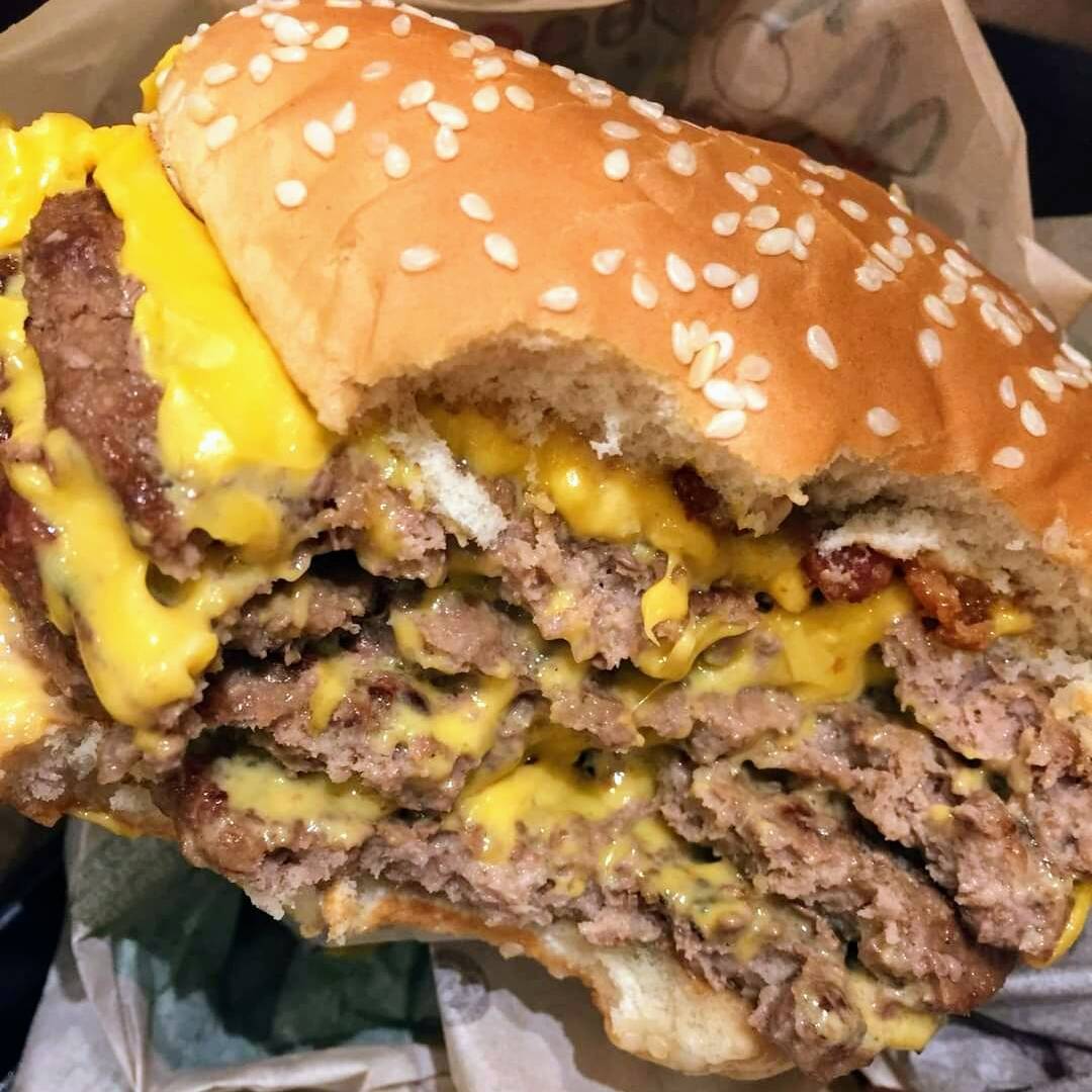 Hamburguesas triple ‼️ y 🍟