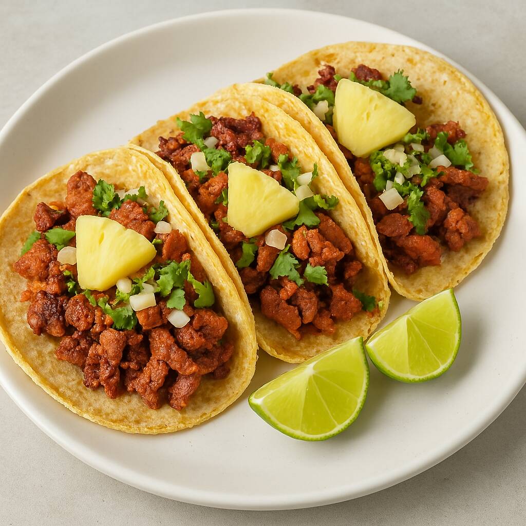 Tacos Pastor 5 Pzas