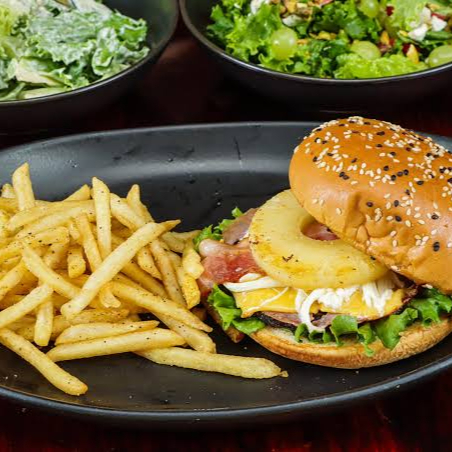 Hamburguesas hawaiana