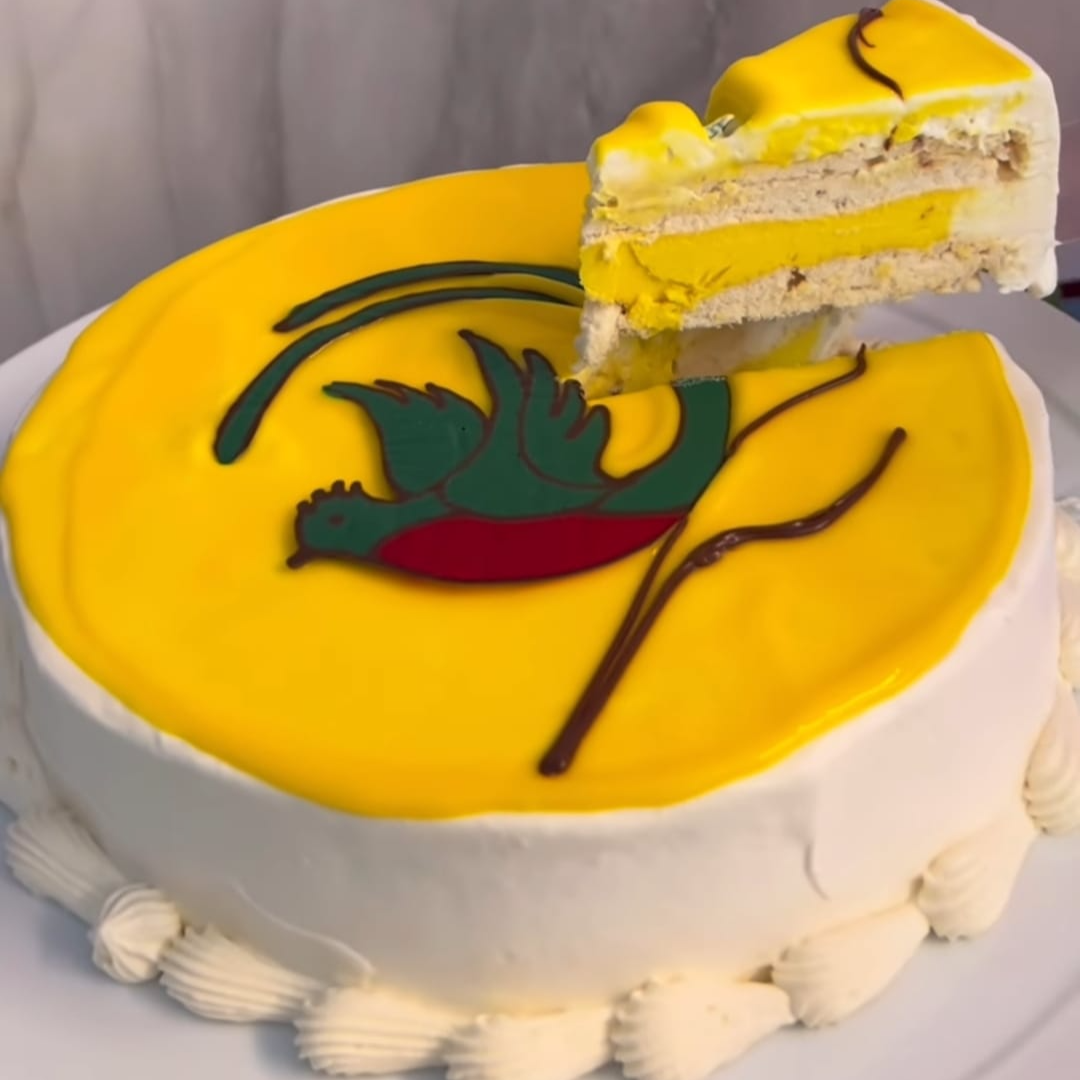 Snow Cake Quetzal de Limón. Tamaño Grande.