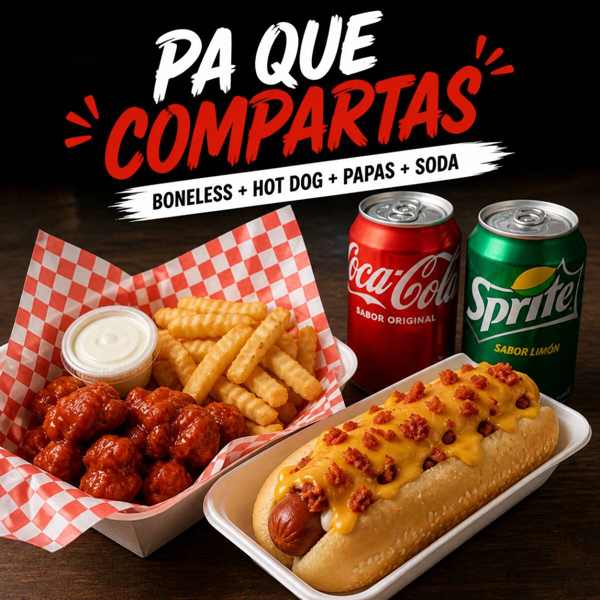 PA QUE COMPARTAS