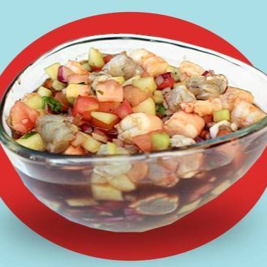 Orden de Ceviche Camaron Mixto