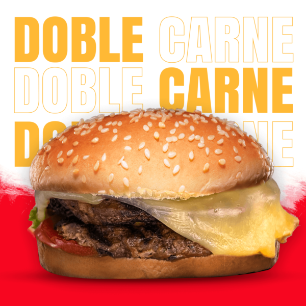 Hamburguesa Doble Carne